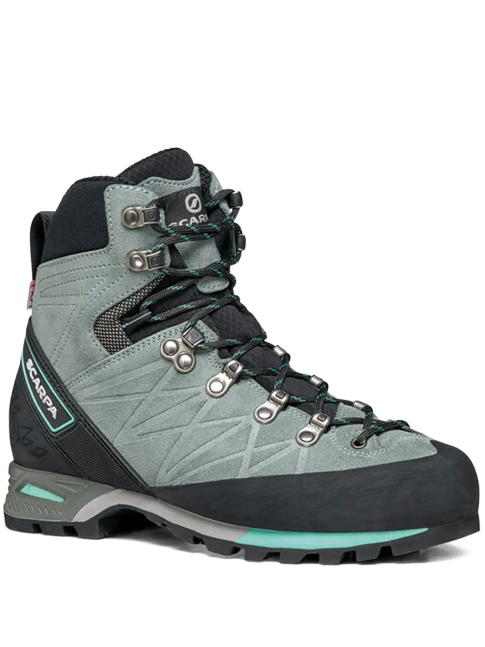 SCARPA bottines à logo imprimé | vert | Image 1