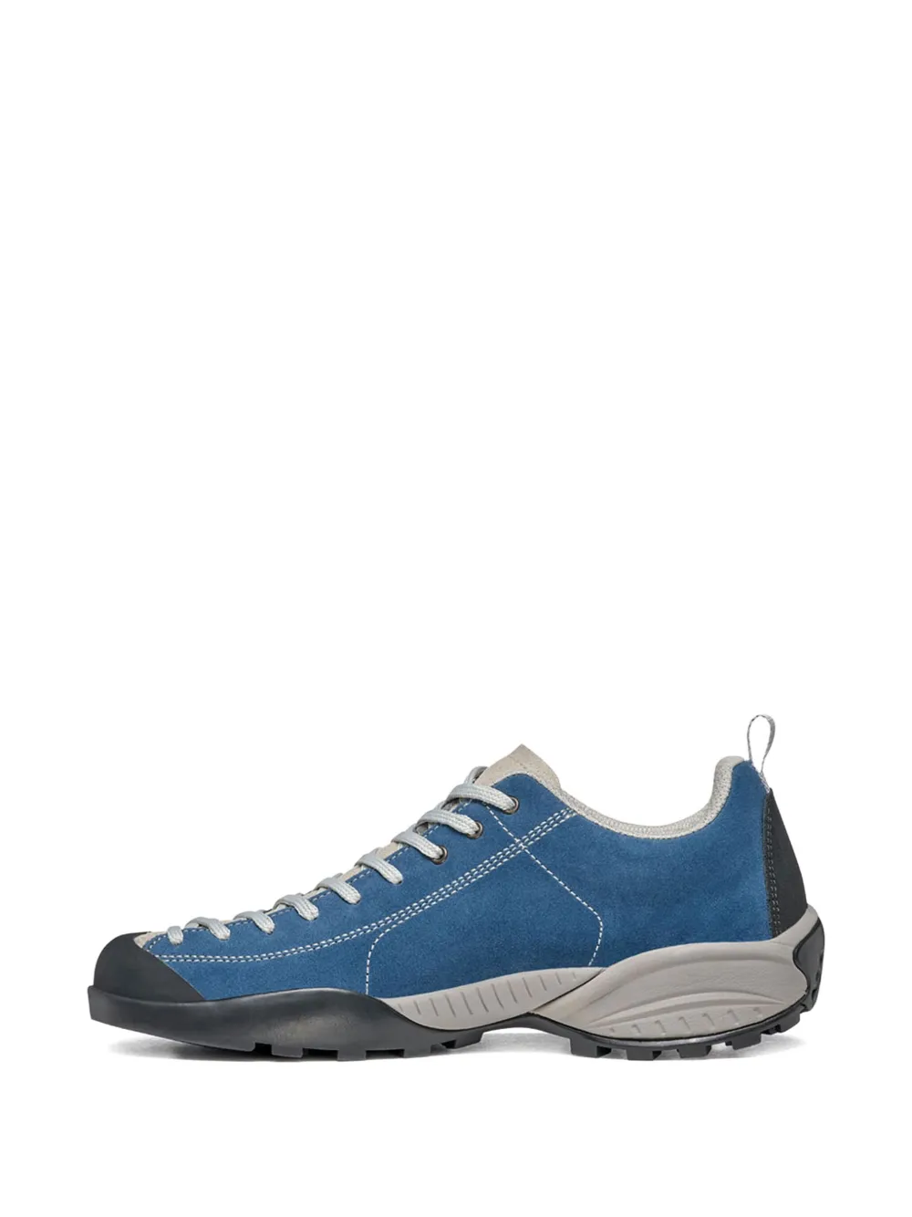 SCARPA logo-print suede trainers Blue