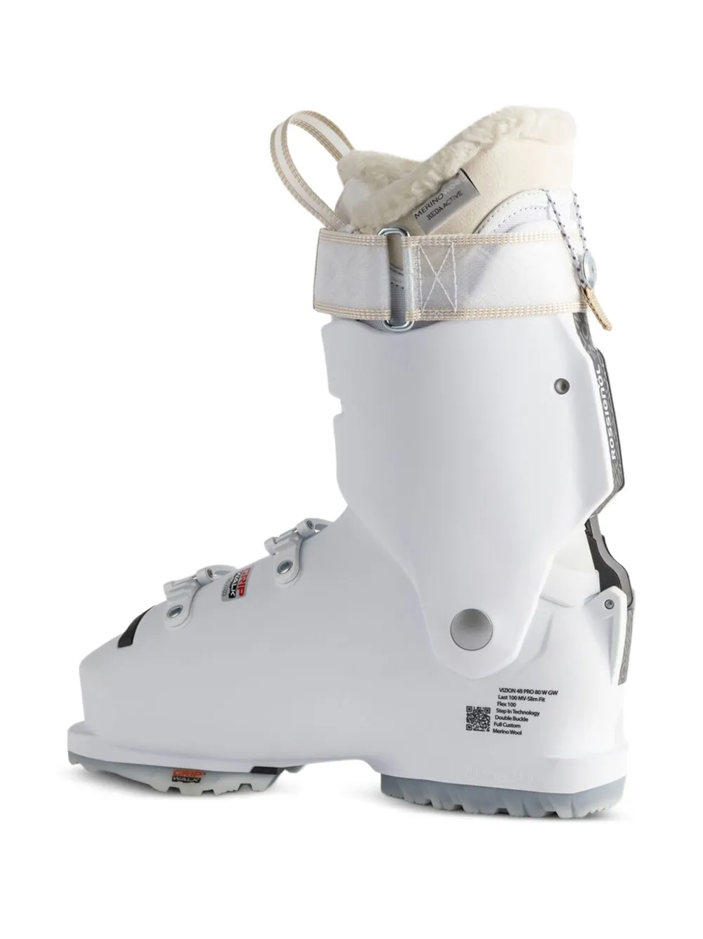 Rossignol Vizion 4B Pro 80 ski-laarzen Wit