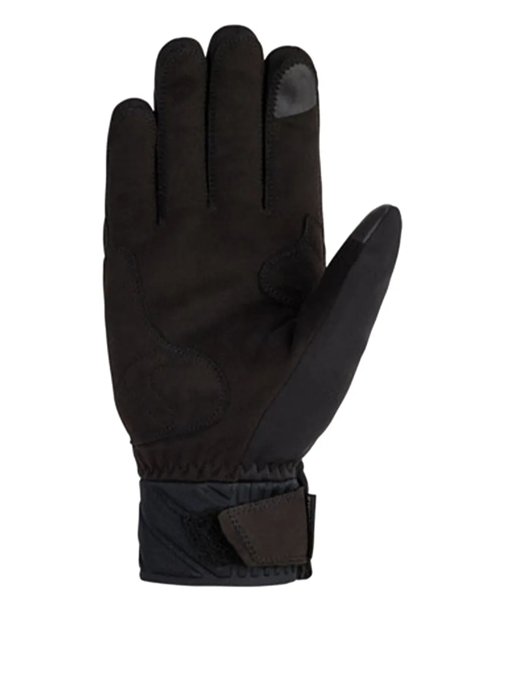 ZIENER Handschoenen met logoprint Zwart