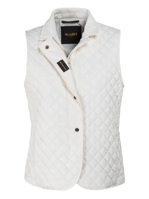 Moorer quilted waistcoat