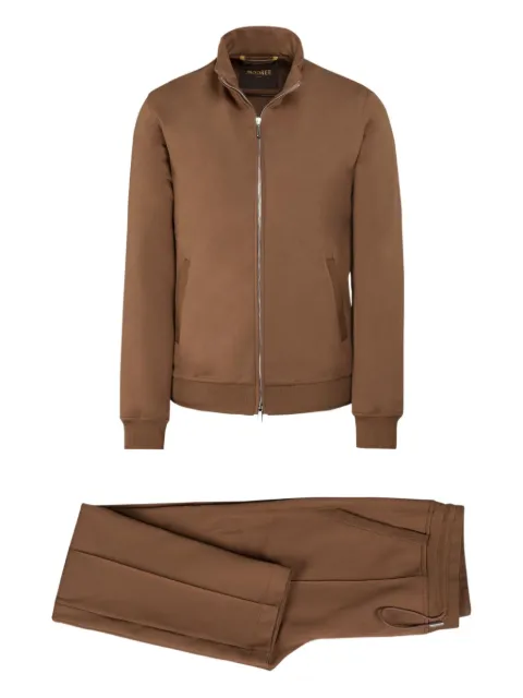 Moorer pressed-crease trouser set 