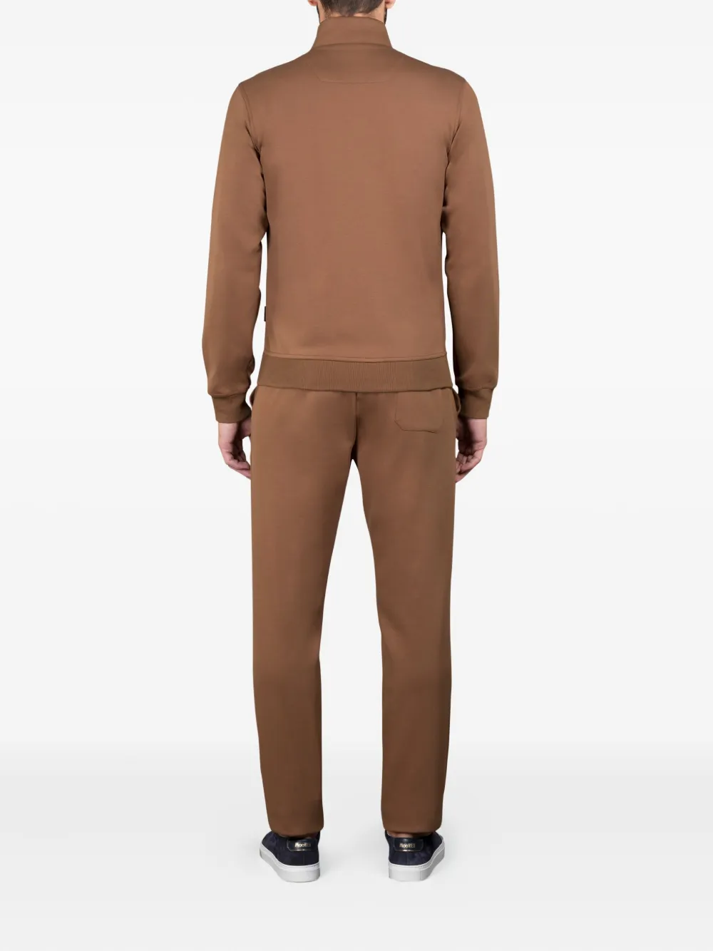 Moorer pressed-crease trouser set | Track Pants | Image 2