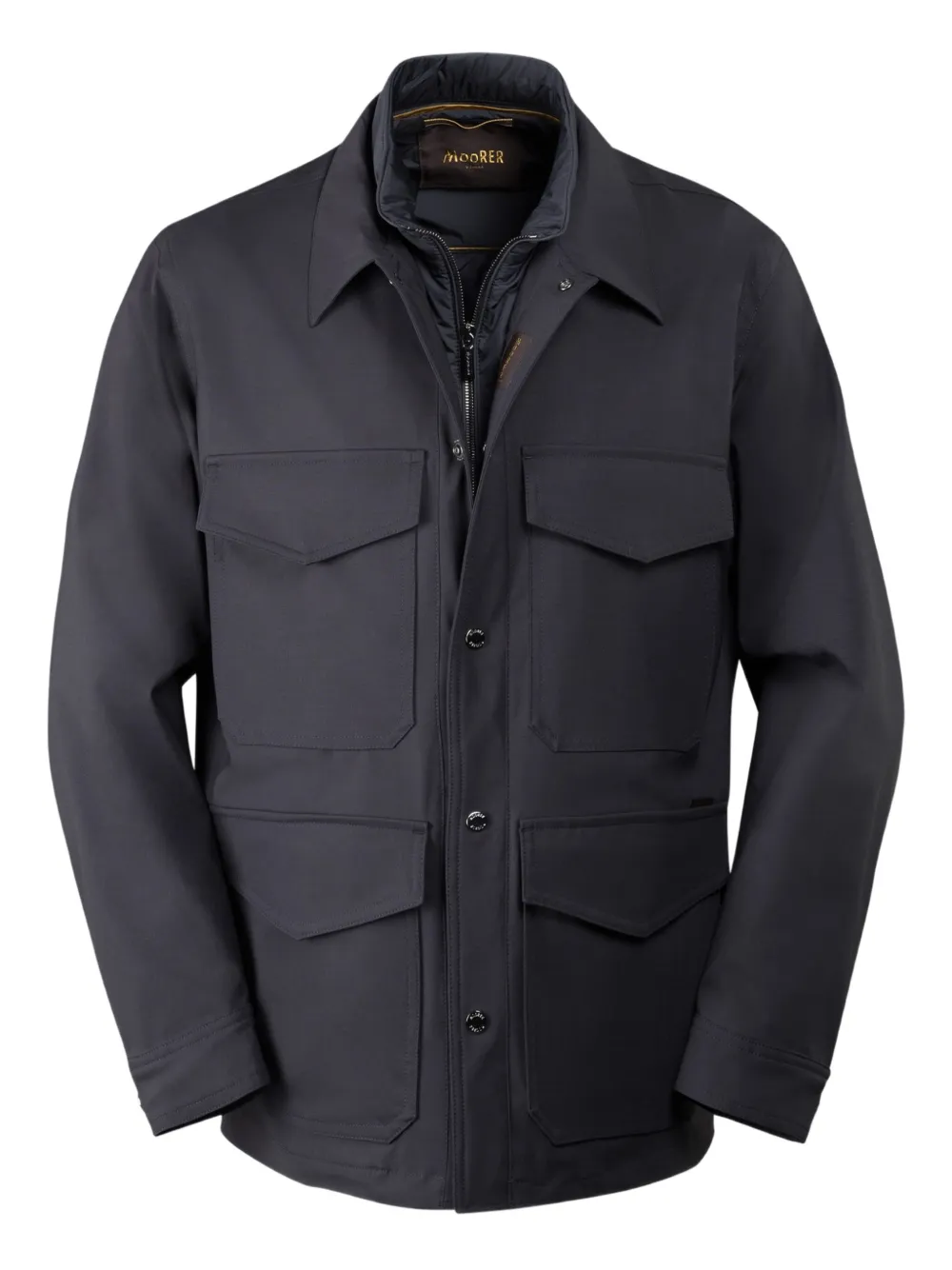 Moorer Sander bomber jacket | Blue | Image 1