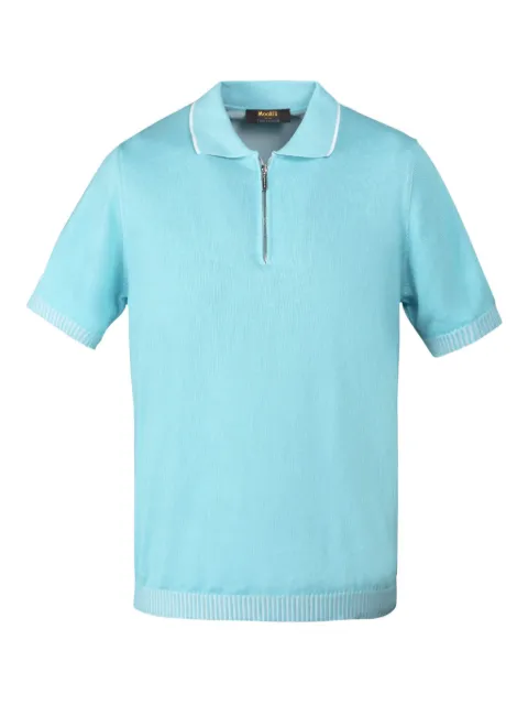 Moorer cotton polo shirt 