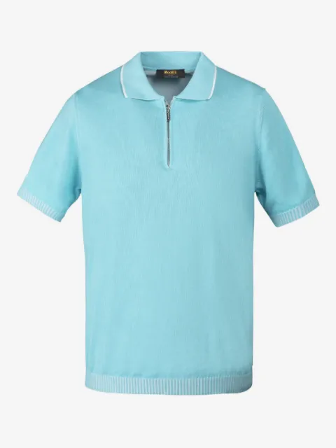 Moorer playera tipo polo de algodón