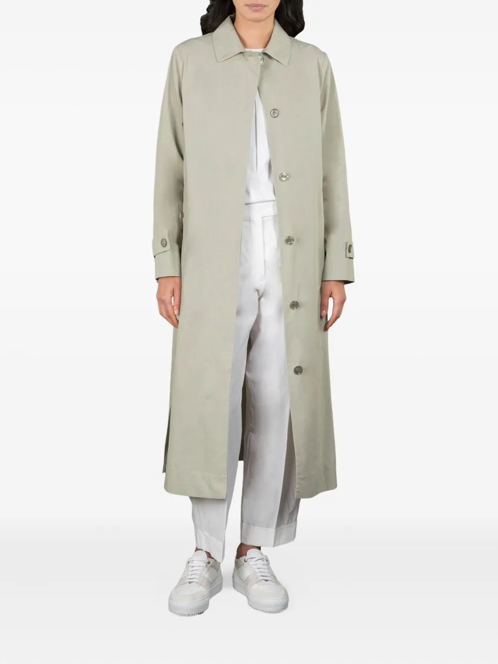 Moorer button-down trench coat | Trench Coats & Raincoats | Image 2