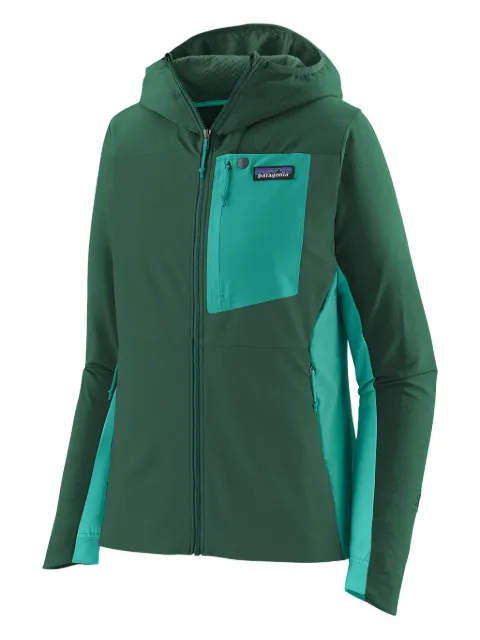 Patagonia logo-patch jacket 