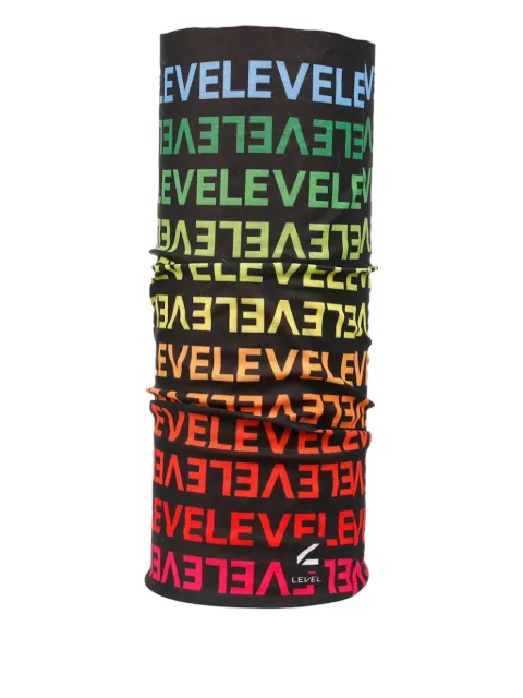 Level logo-print neck warmer