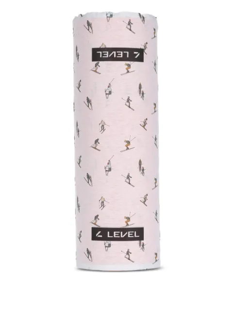 Level cuello con estampado de esquí