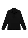 Colmar short-zip ski fleece - Black