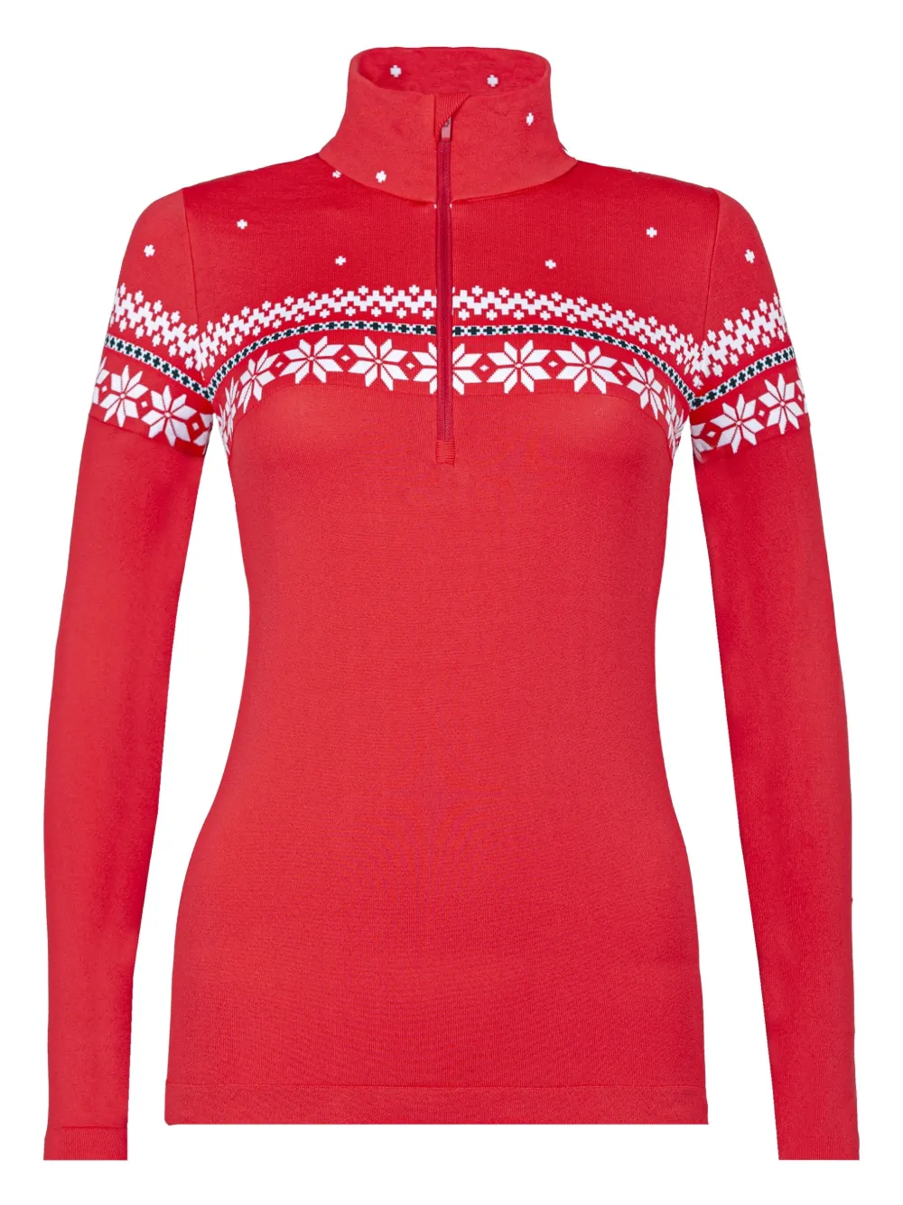 NEWLAND Hilde ski-top met rits Rood