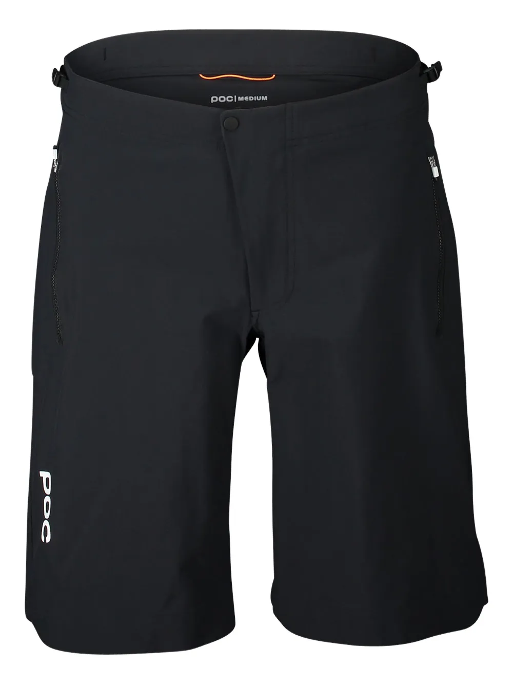 POC logo-print shorts | Black | Image 1