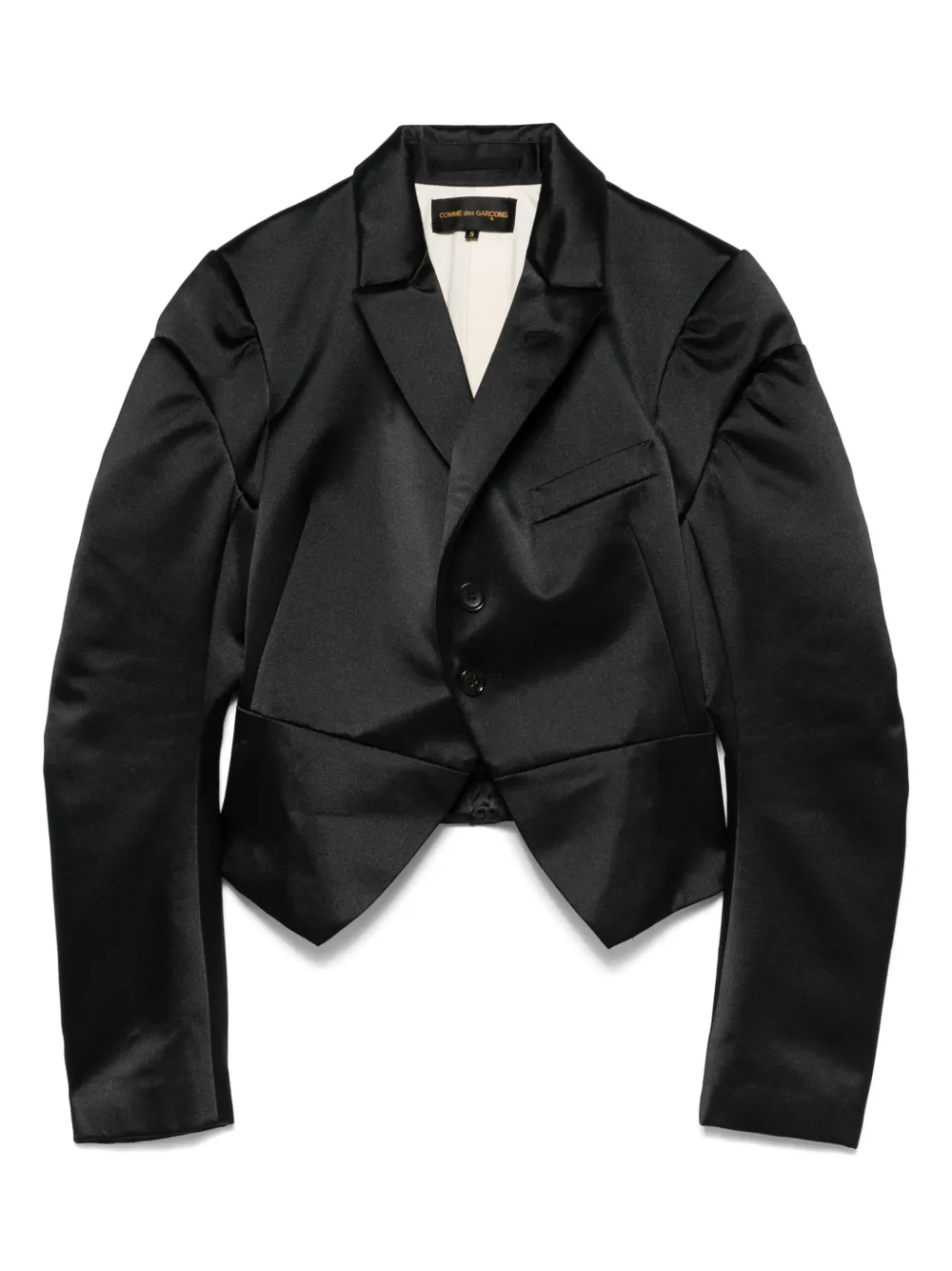 Pre-owned Comme Des Garçons 2004 Satin Blazer