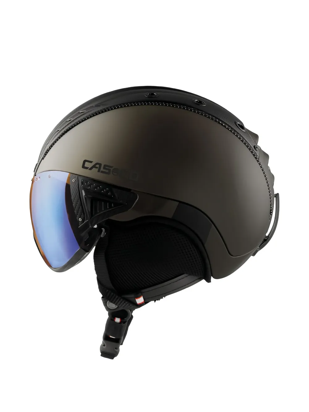 integrated-visor snowmask helmet