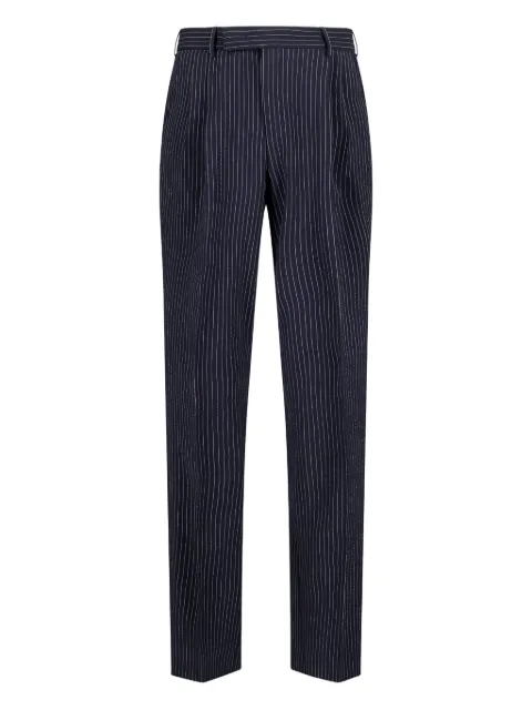 PT Torino pinstripe-pattern pleat-detail trousers