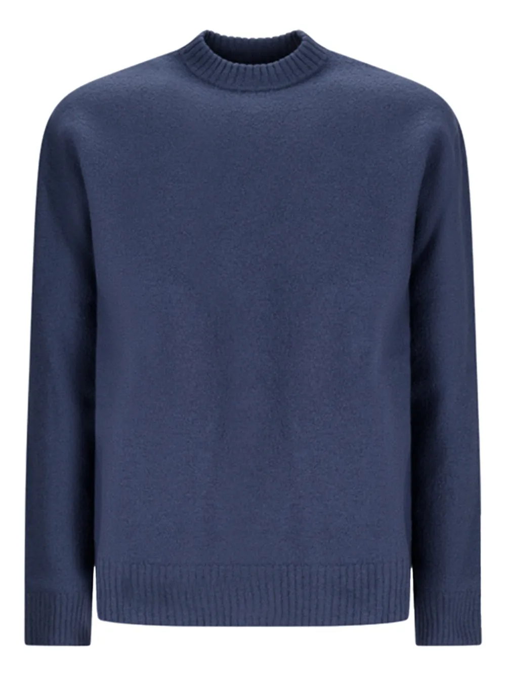 Jil Sander wool crew-neck sweater Blauw