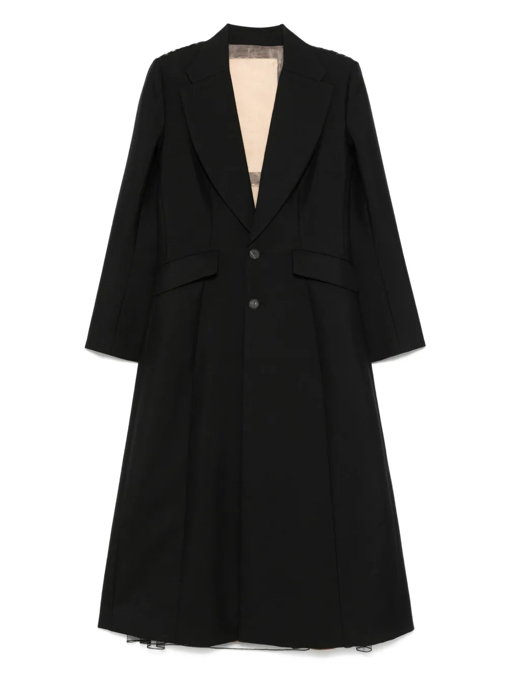 Quetsche Patchwork-detail Coat