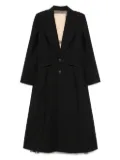 Quetsche patchwork-detail coat - Black