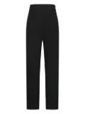 THE ANDAMANE Valerie high-waisted zip-fly trousers - Black