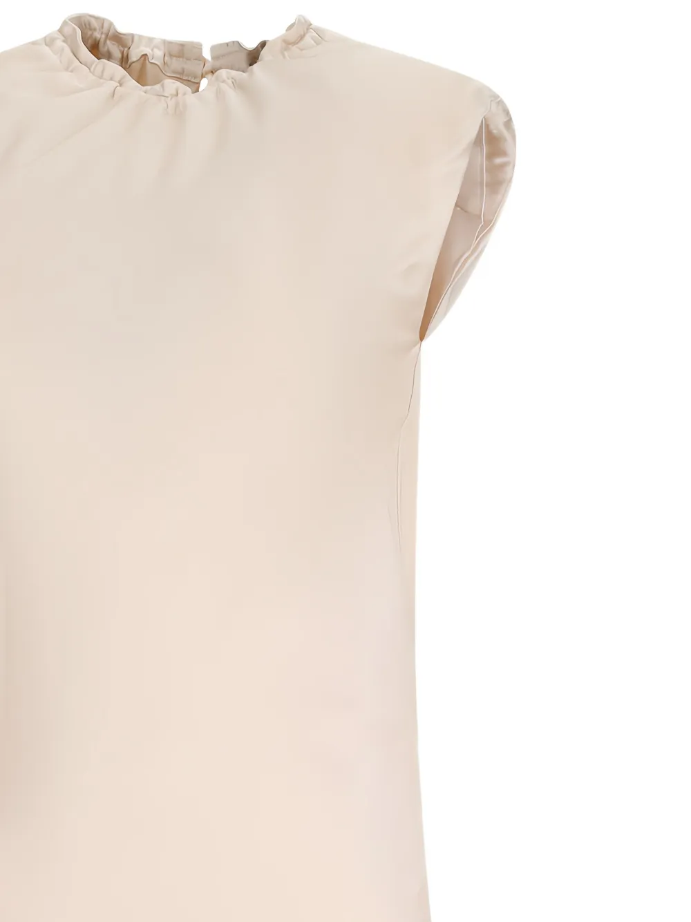 The Attico Midi-jurk met trekkoord Roze