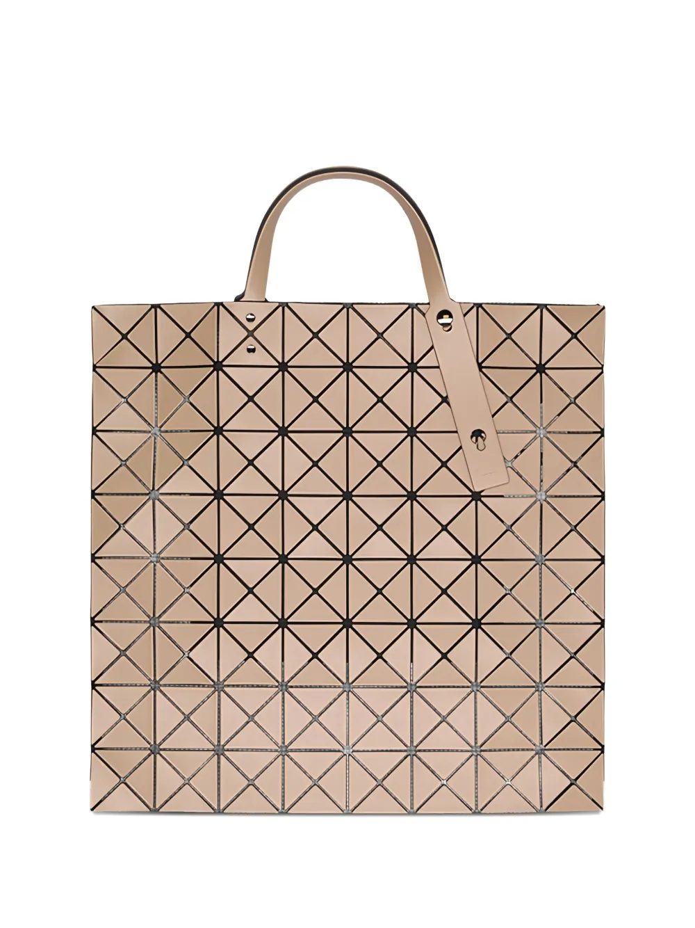 geometric-pattern tote bag