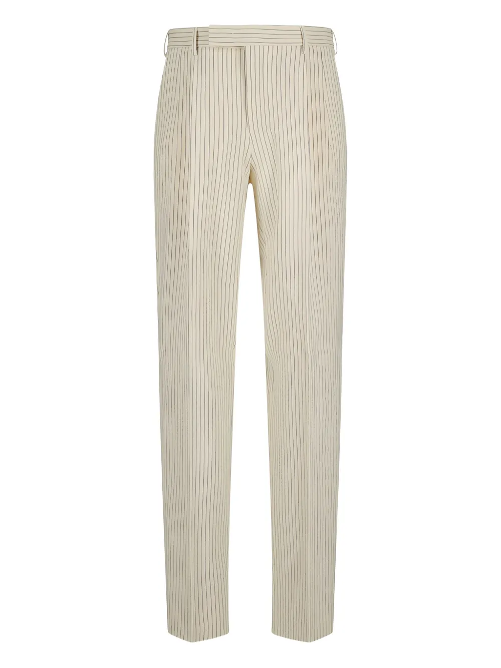 PT Torino Plooibroek met krijtstreep Beige