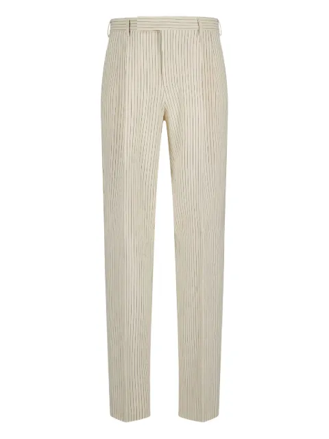 PT Torino pinstripe pleated trousers