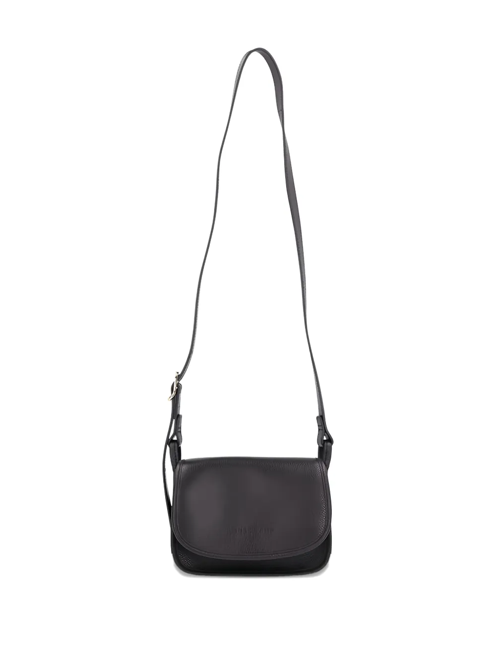 Longchamp small Le Foulonné shoulder bag - Zwart