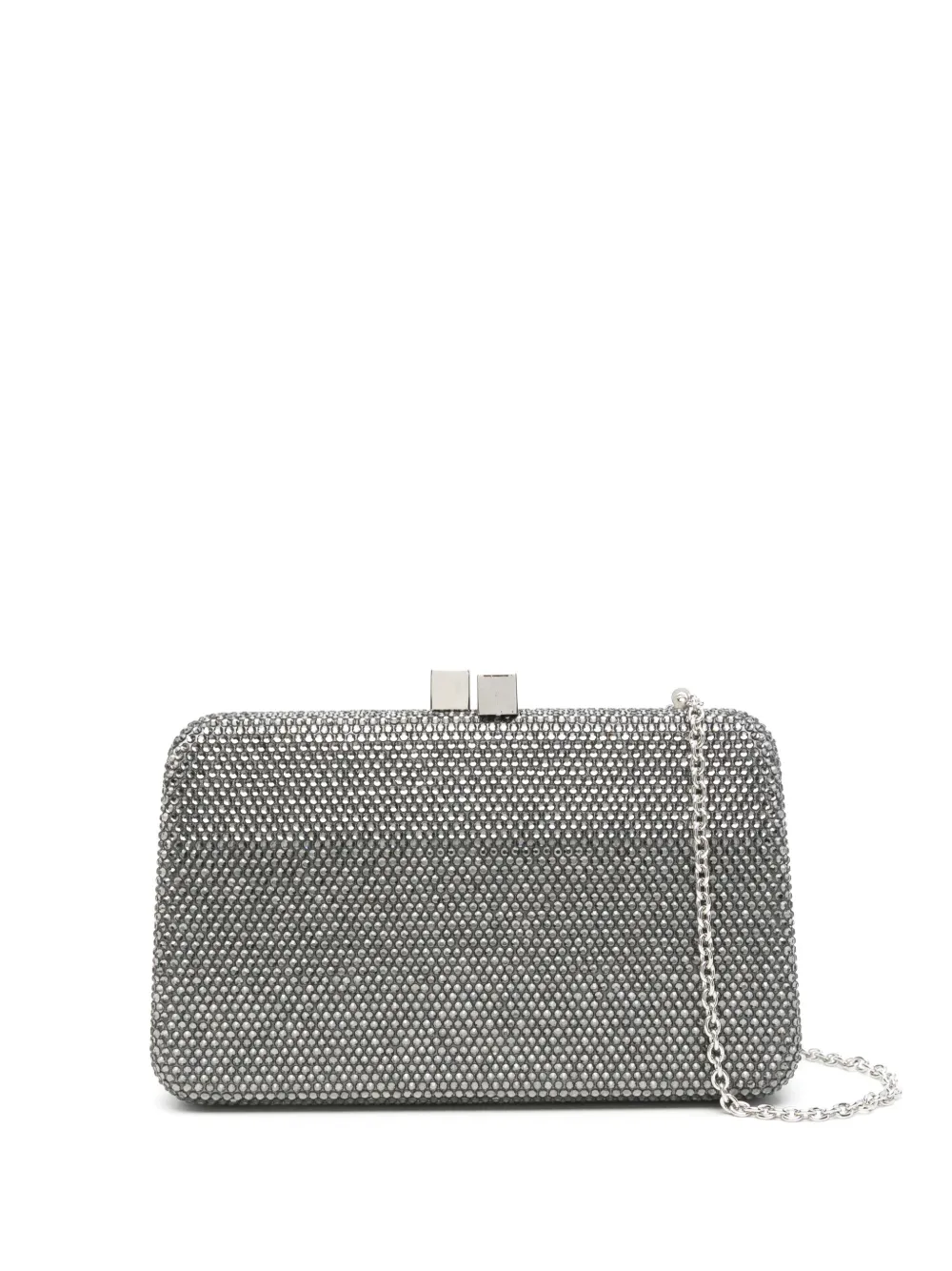 crystal-embellished clutch bag