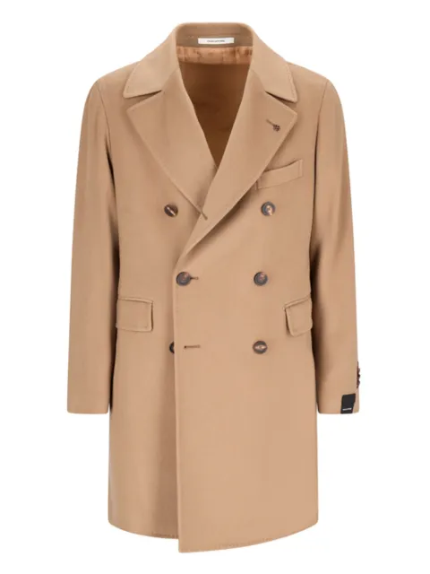 Tagliatore double-breasted button coat
