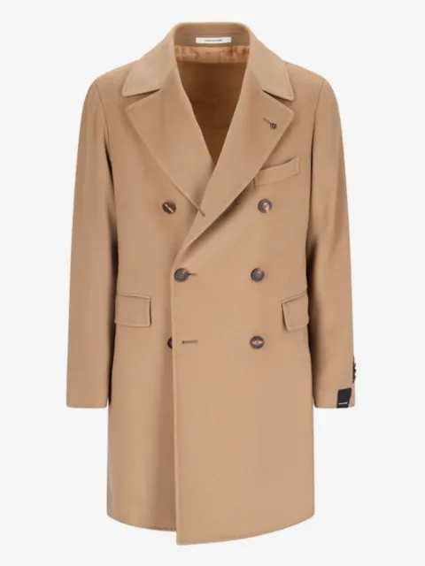 Tagliatore double-breasted button coat