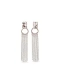 Alessandra Rich crystal-embellished chandelier earrings - Gold
