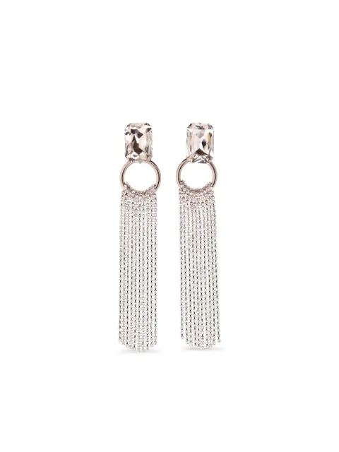 Alessandra Rich crystal-embellished chandelier earrings