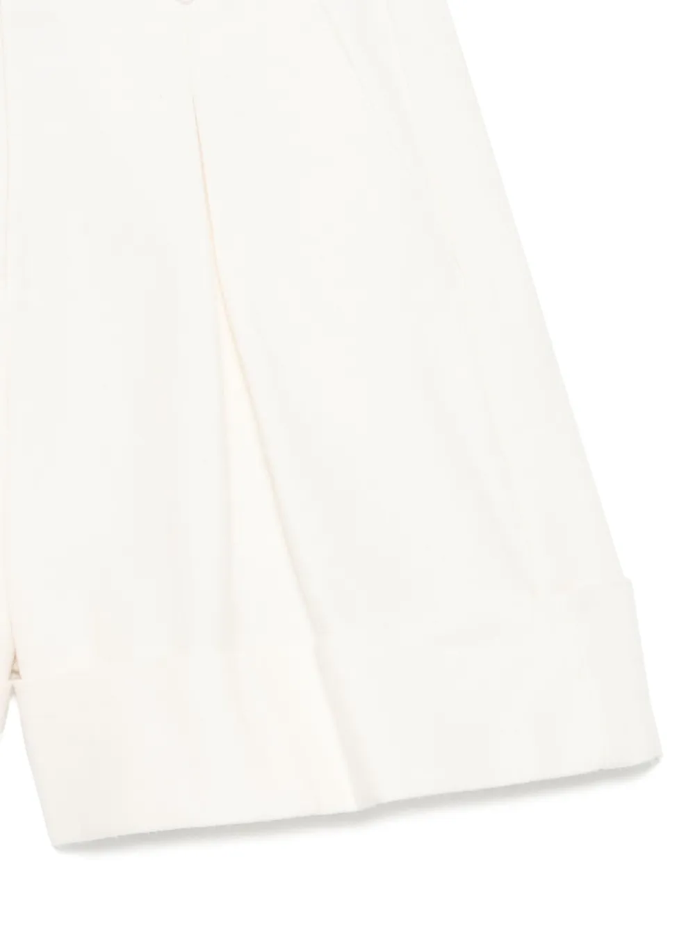 Fay Inverted-pleat Shorts