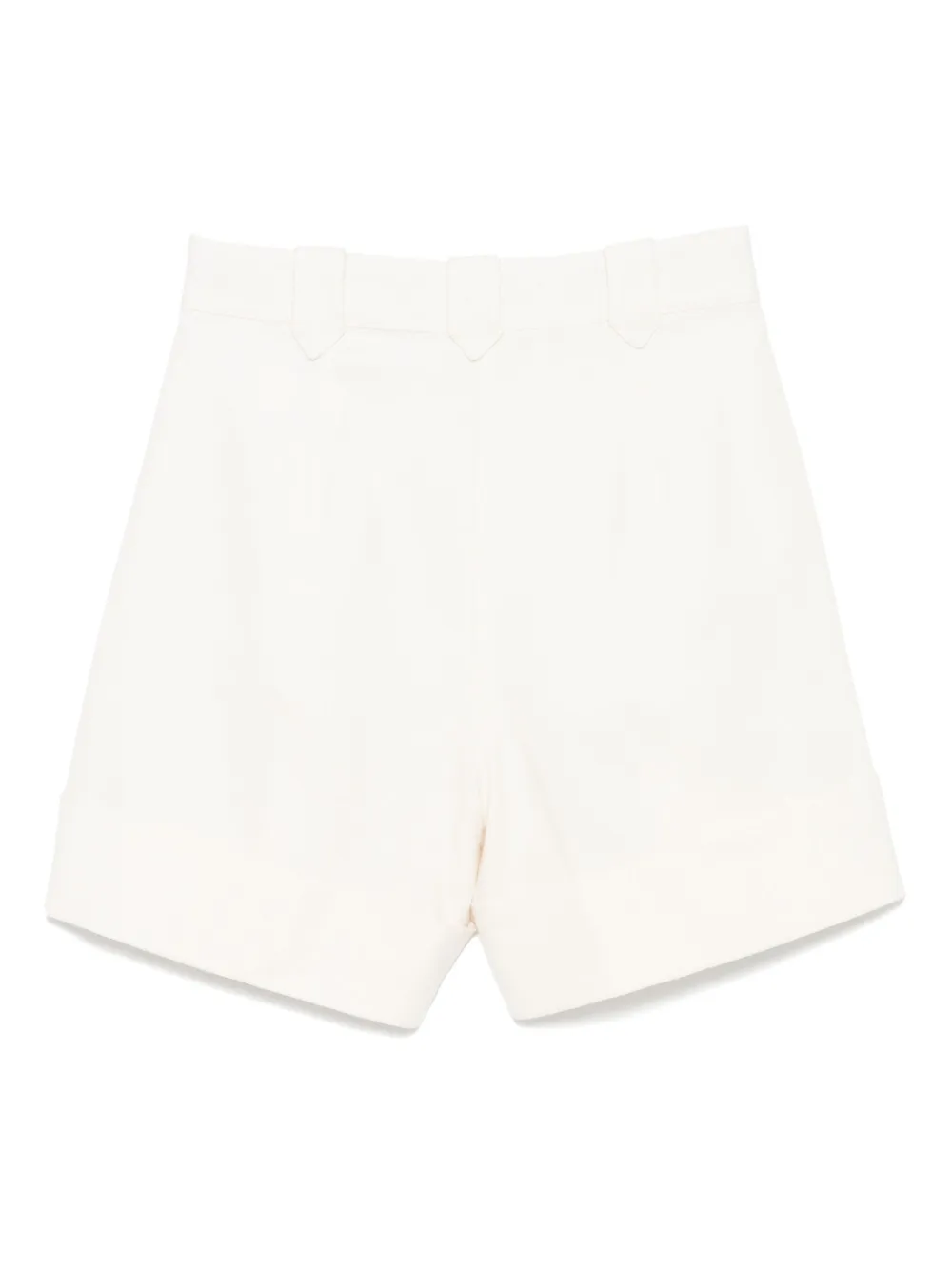 Fay Inverted-pleat Shorts