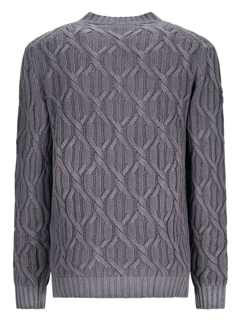 PT Torino cable-knit sweater - Grijs