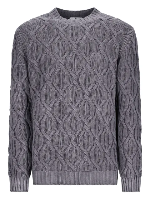 PT Torino cable-knit sweater