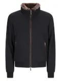Moorer Bellati fleece-lined bomber jacket - Black