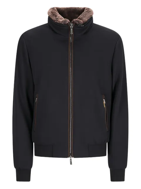 Moorer Bellati Bomberjacke mit Fleece-Futter