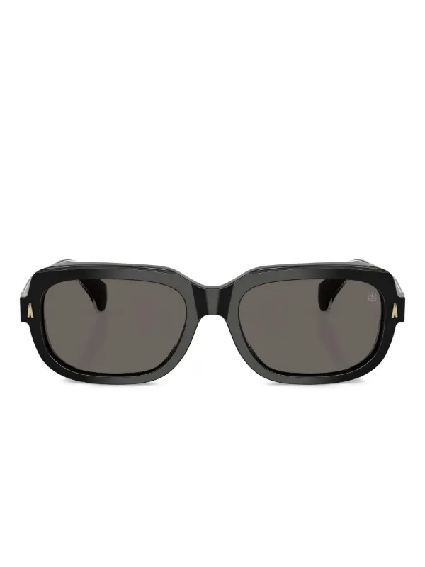 Moncler サングラス ブラック Moncler Eyewear ロゴ サングラス | ブラック | FARFETCH JP