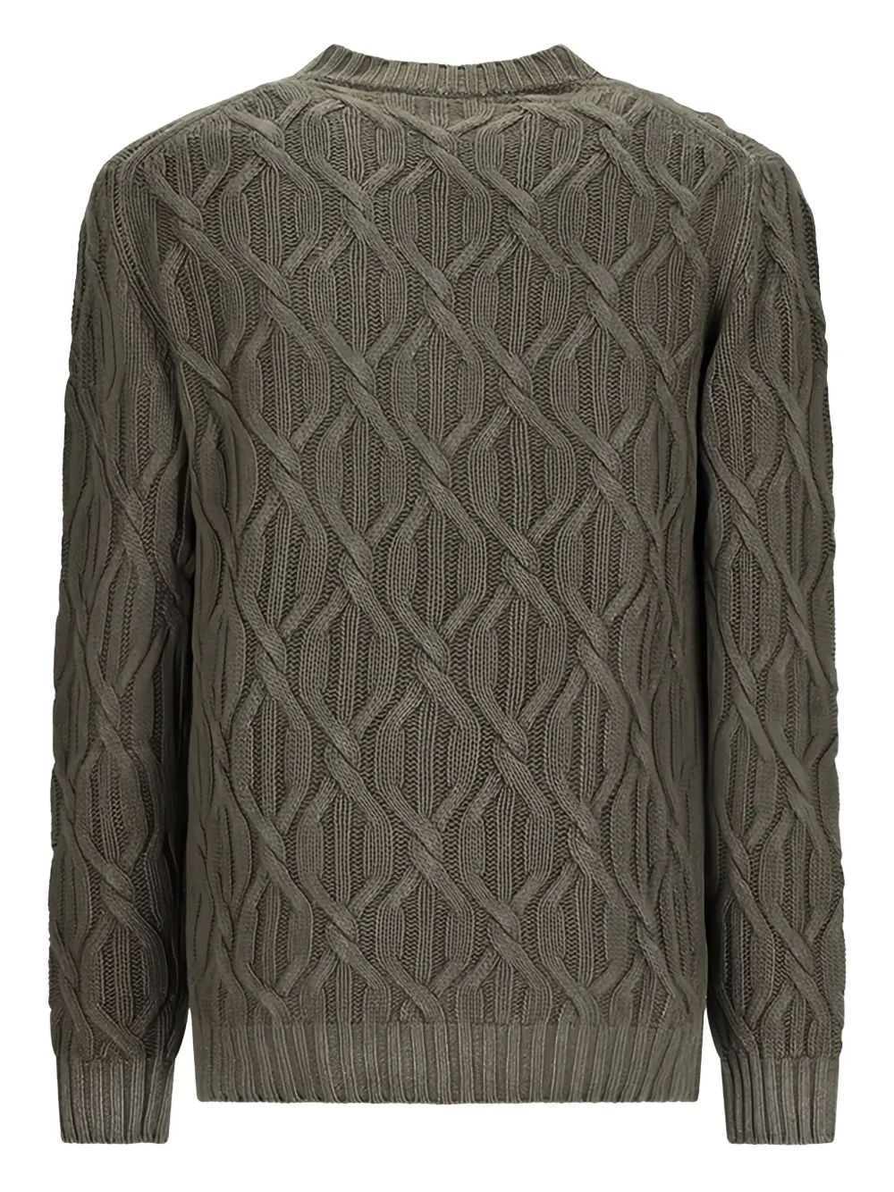 PT Torino cable-knit sweater - Groen
