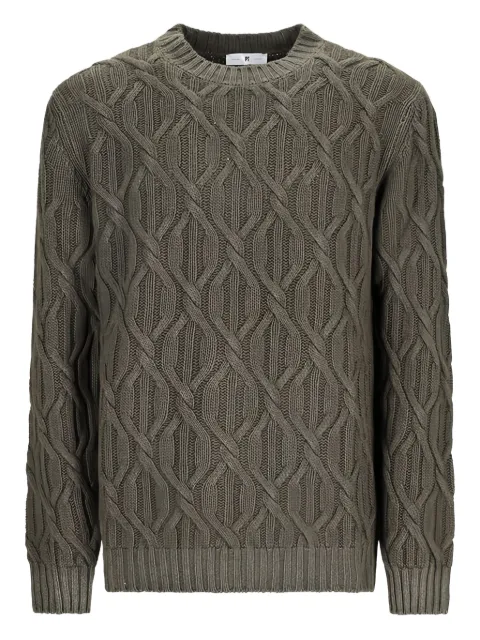 PT Torino cable-knit sweater
