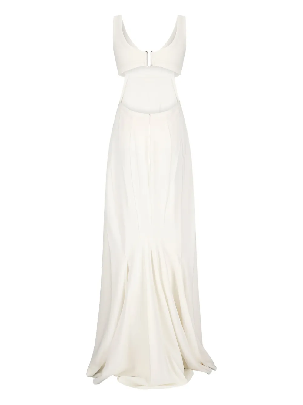Max Mara Pinco cut-out maxi dress - Wit
