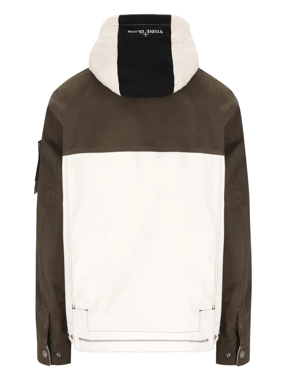 Stone Island جاكيت بهودي وجيب بسحاب | Image 2