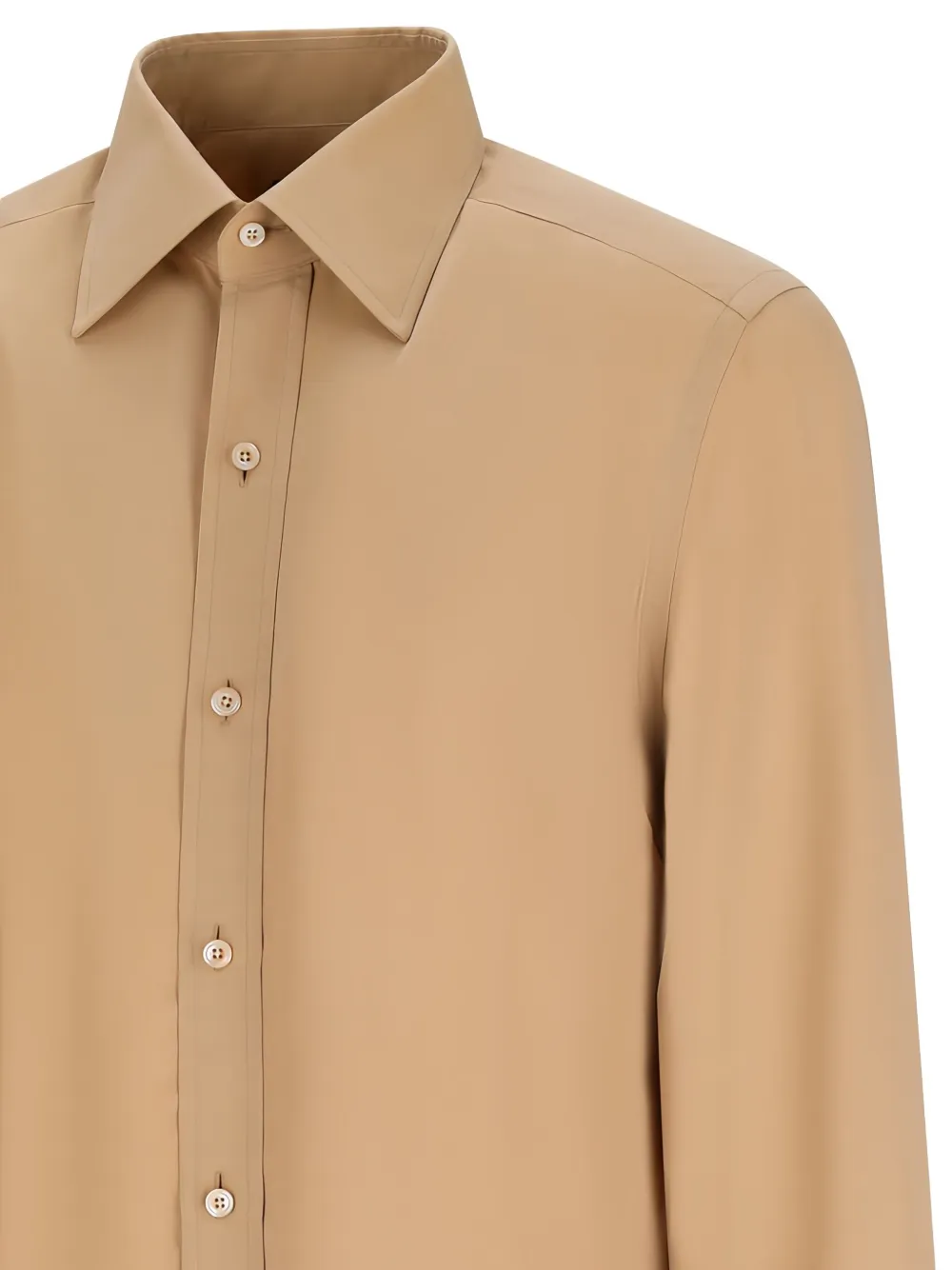 TOM FORD Button-down overhemd Bruin