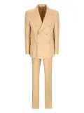 Tagliatore pinstripe-pattern double-breasted suit - Neutrals
