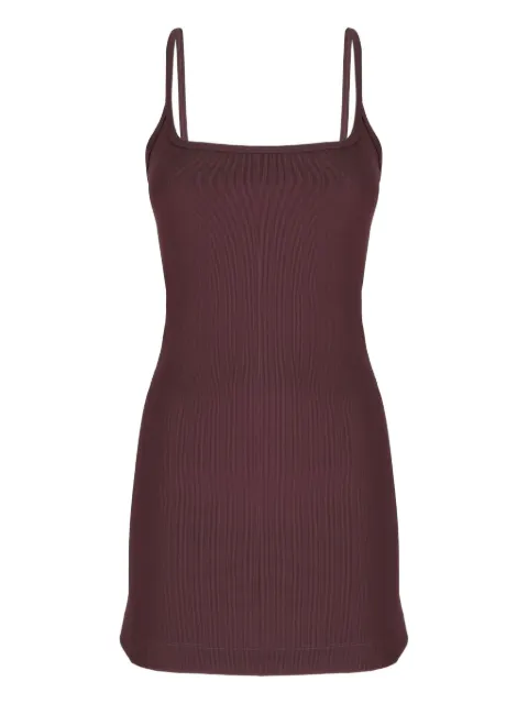 The Attico ribbed mini dress