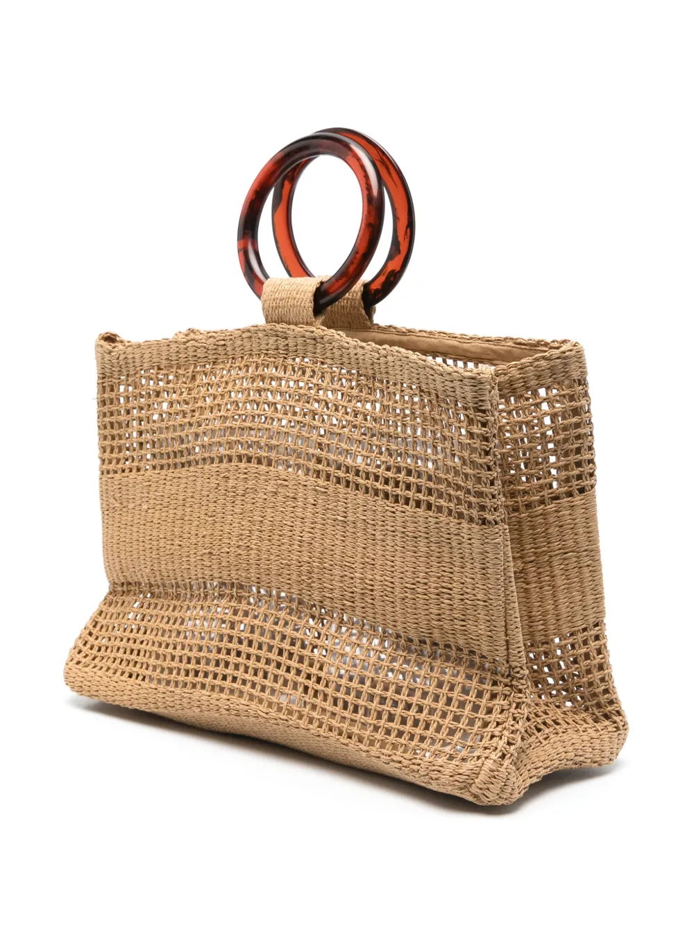 MC2 Saint Barth Fiona Ring shopper Beige