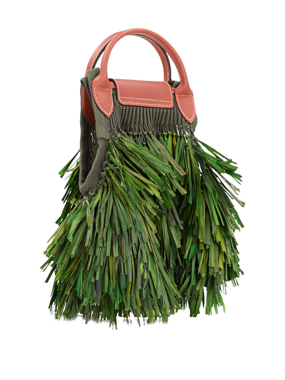 Longchamp Le Pliage Filet L tote bag - Groen